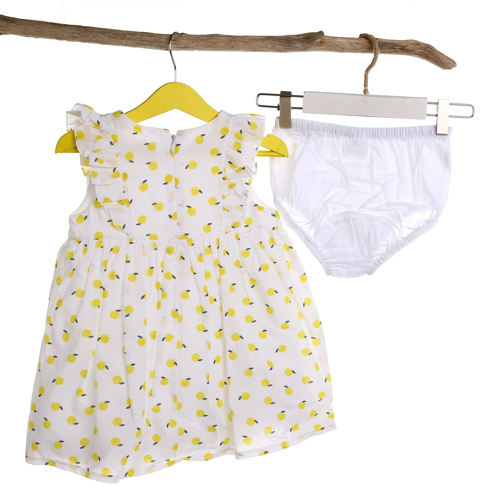 Ebebek For My Baby Love/лимонное платье с трусиками для девочек|Платья| |