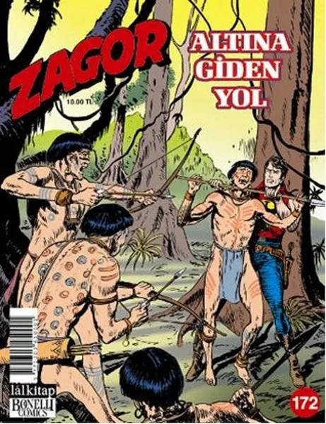 Zagor Number 172-серия комиксов под названием Road to Jacopo Rauch Lal | Канцтовары для офиса и дома