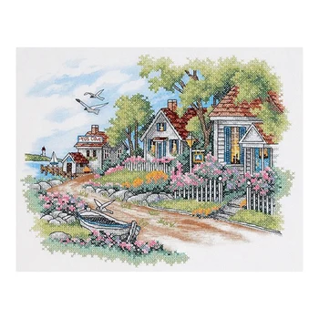 

"Embroidery kit", "floss embroidery kit", "cross stitch", "counted cross", "Dimensions"