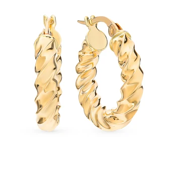 

Gold sunlight earrings sample 585