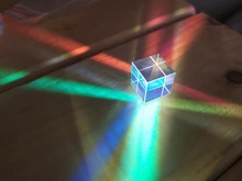 Prism-Glass-Only Cubic-Science-Cube Hexahedral-Prism Photography Home-Decoration 
