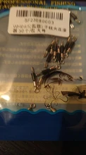 Lote de 30 unids/lote de anillos giratorios sólidos, Conector de pesca, ganchos de pesca para barco oceánico, Conector de enlace rápido