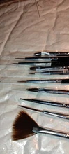 Manicure-Set Nail-Art-Brush Acrylic Professional 10pcs 