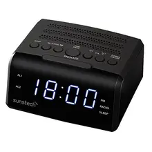 Часы-радио Sunstech FRD35UBK Black