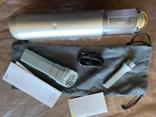 Baseus-miniaspiradora de mano inalámbrica para coche, aspirador portátil de 15000Pa con luz LED, para limpieza del hogar