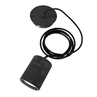 

Pendant Full Metal Black threaded ndustrial E40