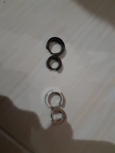 Pendientes de titanio de acero inoxidable Unisex, con diseño personalizado y grabado con tu nombre, estilo Punk