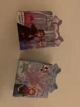 Stickers Princess Notebook Scrapbooking Removable Decor Frozen Anna Kids 2-Elsa Disney