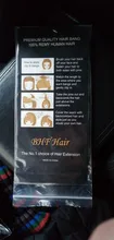 Peluca de cabello humano Remy brasileño con flequillo atado a mano, postizo con REAL BEAUTY en el templo