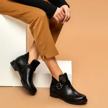

FLO KUTA Black Women Boots BUTIGO