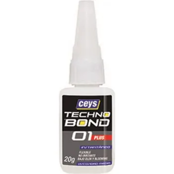 

ADHESIVE INSTANT FLEX 20 GR VIS/MED UNIV TECHNO BOND 01 P