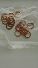 Copper Washer Seal-Spacer Electronics 20pcs for Household-Products And Biomedical Applications