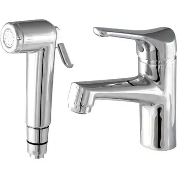 

Mixer for Sink Paini bios single lever with hygienic shower color Chrome