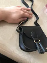 ¡Novedad! Bolso pequeño de hombro para niños y niñas de 7 colores, bolso de cintura de piel sintética dulce para niños, bolsos cruzados