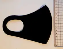 Mascarilla de esquí reutilizable para adultos, pañuelo transpirable de algodón, color negro, a la moda, lavable, protección contra los gérmenes, 25 uds.