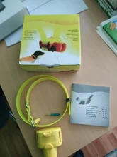 Collar de adiestramiento para perros, accesorio impermeable, para perros de caza pequeños, medianos y grandes, de color amarillo