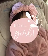 Accesorios para la cabeza para bebé recién nacido, cinta para el pelo de princesa con lazo grande, turbante, Jacquard, Color caramelo, 2019