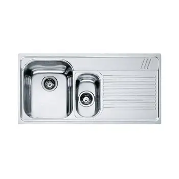 

[Refurbished SILVER] sink harmony downlight AMX651 2 Bowl drainer SinistroFRANKE104.94