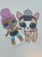 Muñecas originales de Lens Surprise para niñas, 4cm, 5cm, mascota de 8cm, figuras de bebé de l.o.l, juguetes sorpresa para niñas, regalos