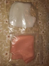 2 uds nuevo de silicona calcetines para el cuidado de los pies hidratante Gel tacón Delgado calcetines con agujero roto pie protectores de cuidado de la piel cuidado de los pies herramienta de