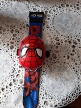 Reloj de dibujos animados de Disney para niños, 17 estilos, proyección 3D, superhéroes de dibujos animados, Spider-man, Iron Man, relojes digitales, juguete para niños