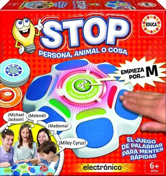 

Educa Borrás Stop. Person, Animal or thing, board game (16589)