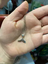 Collar de cola de ballena para mujer, nuevo diseño de animales, colgante náutico de cola de sirena, regalo de joyería