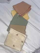 5 uds alimentación de bebé Toalla de gasa suave Toalla de baño recién nacido Saliva toalla paño del Burp D09 20 Dropshipping. Exclusivo.