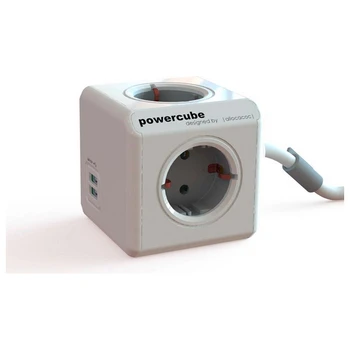 

Cube multiplugs Allocacoc Power Cube USB Grey