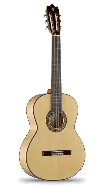 8.206 Flamenco Student 3F Классическая гитара, защитная накладка, Alhambra