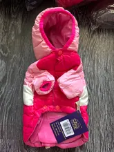 Outfit Jacket Hoodie Dog Warm Waterproof Winter Coat Splice Pet-Puppy 6-Colours 8-Sizes