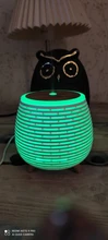 Diffuser Air-Humidifier Ultrasonic Moisture Mini USB Bedroom with Night-Lights