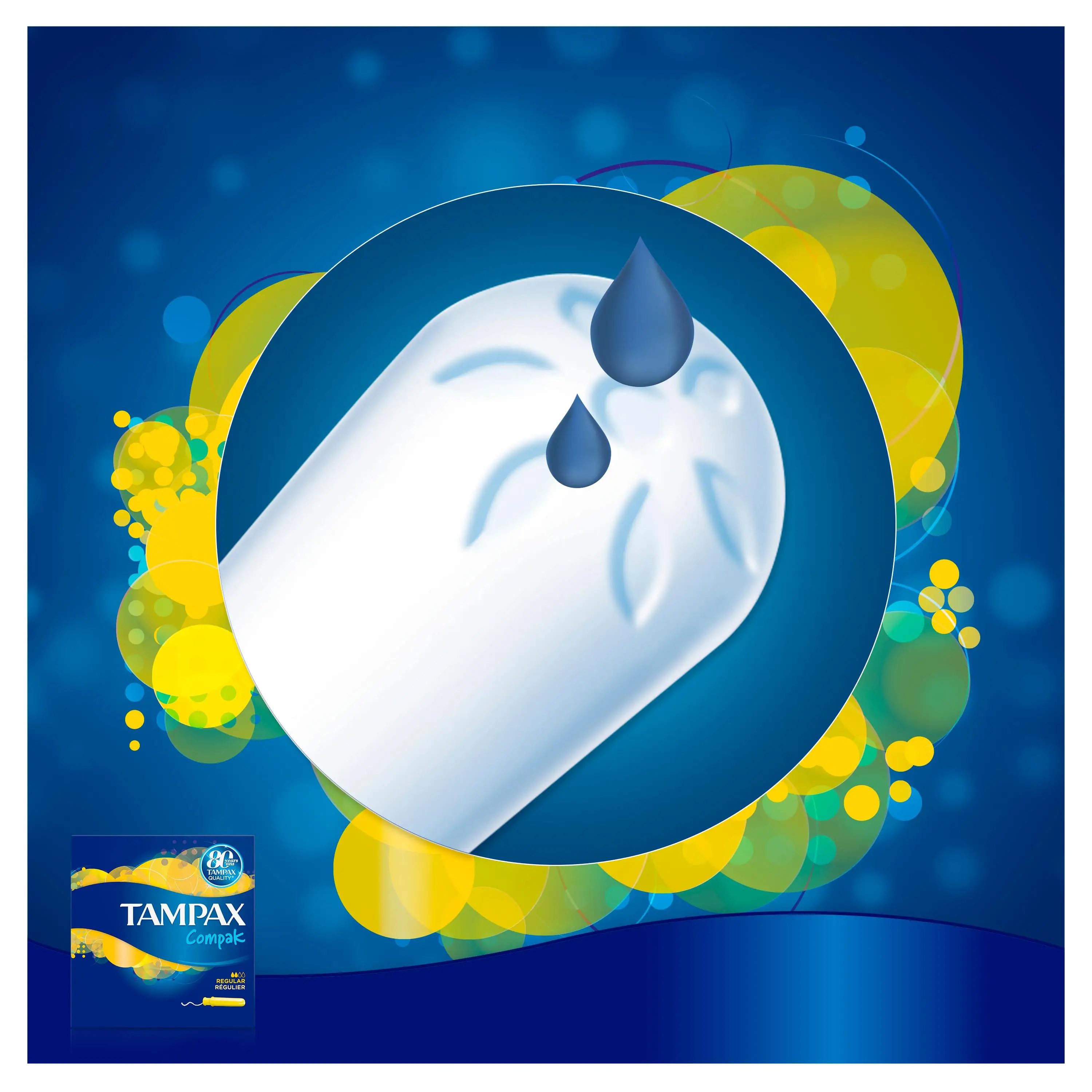 Тампоны с аппликатором TAMPAX Compak Super, 8 шт