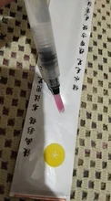 Pincel de acuarela portátil, herramienta de pintura de caligrafía, bolígrafo de tinta rellenable, pincel de arte, marcadores de arte