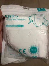 Mascarilla FFP2 KN95 de 5 capas con filtro reutilizable, máscara protectora para la boca, antigotas, KN95, CE, 100 Uds.