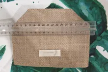 Storage-Basket Cosmetic-Organizer Hanging-Pocket Linen Home-Decor Small Cotton Sack