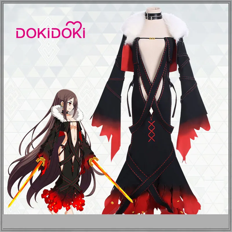 DokiDoki-R игра FATE Косплей Yu Mei Ren костюм женское сексуальное платье костюм Fate/Grand Order косплей костюм на Хэллоуин Yu MiaoYi - Цвет: level 3