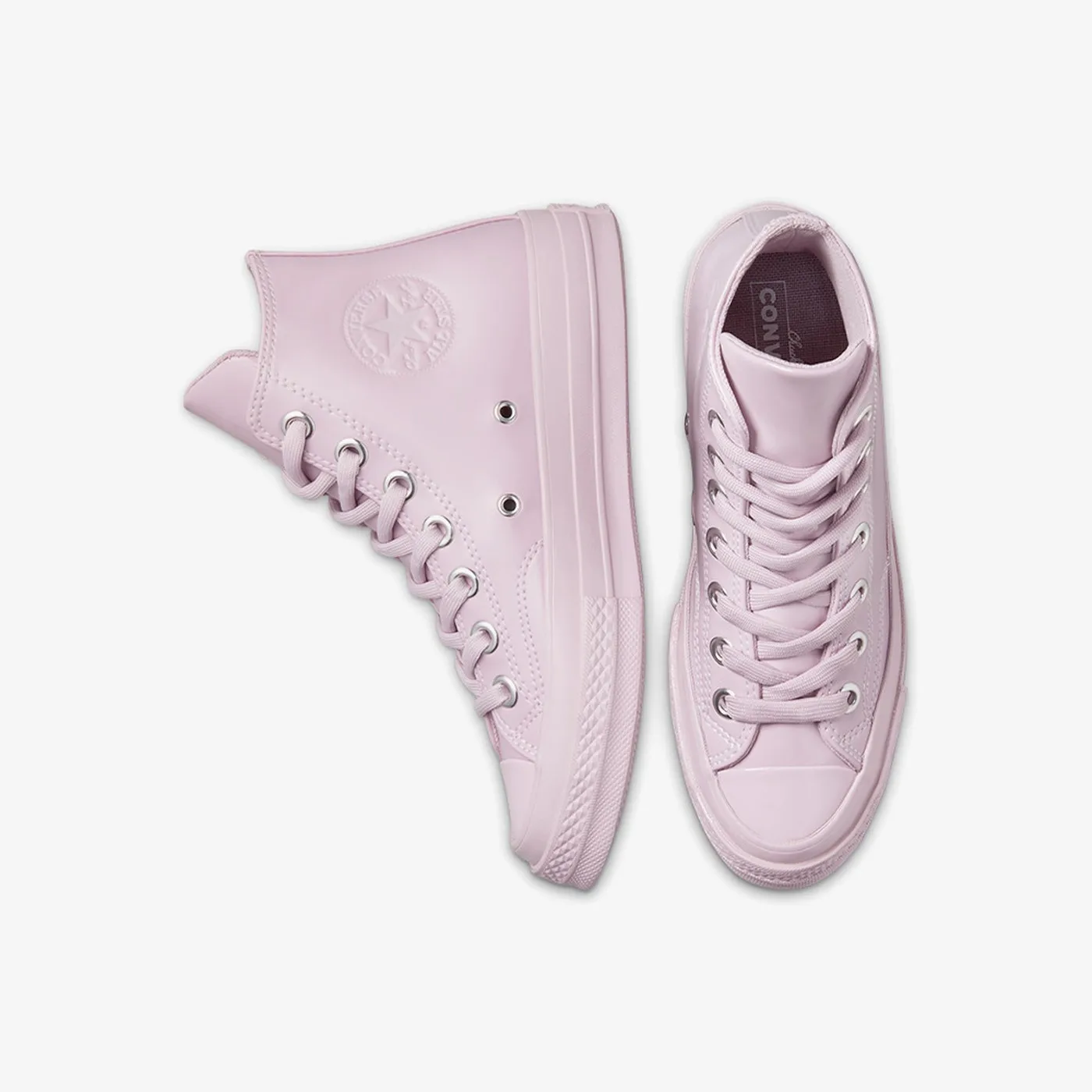 chuck 70 patent leather low top