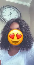 Pelucas de cabello humano malayo para mujeres negras, Bob corto de cabello humano rizado con cierre de encaje 4x4, prearrancado con pelo de bebé