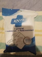 Mascarillas faciales KN95 CE FFP2 con 5 capas de filtro, máscara protectora para el cuidado de la salud, transpirable, 95%
