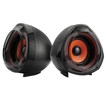 

Lemec. Gaming Clout. Speaker for games. Jack connector 3, 5mm. Compatible Windows and Mac. Black/Naranja.10x10x10 cm