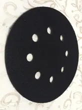 Almohadilla de interfaz de protección de superficie ultrafina, 5 pulgadas (125mm), 8 agujeros, almohadillas de lijado y discos de lijado de gancho y bucle, G8TB