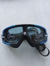 COPOZZ-Gafas de natación de silicona con marco grande para hombre y mujer, cómodas, antivaho, UV, impermeable