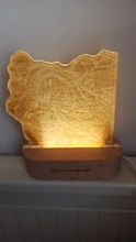 3d-Lamp Night-Light Text Fathers-Day-Gift Photo Custom Wedding-Anniversary Birthday-Mothers