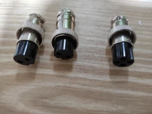 Socket-Plug Aviation Connector Female GX16 Wire-Panel 1pc 16mm L80-87 2/3/4-/..
