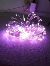 Led-String-Lights Garland Photo-Clip Battery-Operated Christmas-Decoration Holiday Wedding