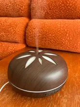 Humidifier Air-Freshener Ultrasonic-Aroma-Diffuser Household 500ml Led 7-Color Flower-Petal