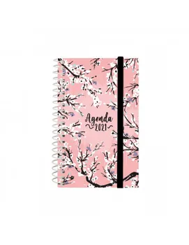 

Annual spiral AGENDA DESIGN Col. E10 SV 2021 SAKURA +