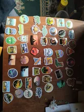 Pegatinas de paisaje para acampar, pegatinas de aventura al aire libre, escalada, viaje, pegatinas impermeables para maleta, portátil, casco de bicicleta, coche, 50 Uds.
