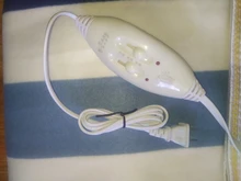 Manta eléctrica de seguridad con termostato para colchón, manta de calefacción eléctrica de 110-220V, más gruesa, cálida